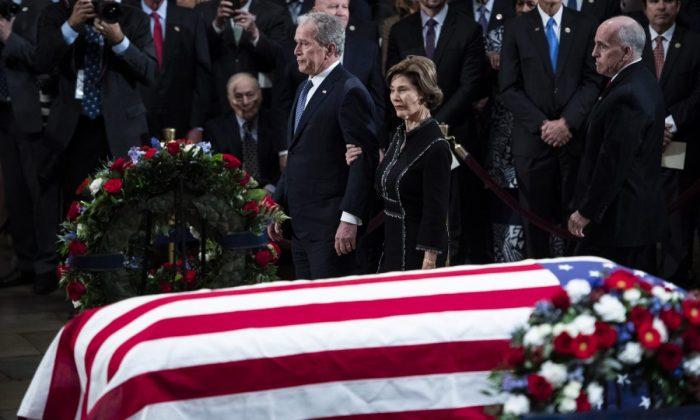 Bush Family Seeks Funeral That Avoids Anti-Trump Sentiment: Report