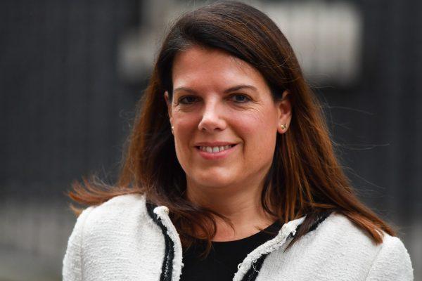 Britain's Minister of State for Immigration Caroline Nokes leaves 10 Downing St., in London, on Nov. 26, 2018. (Ben Stansall/AFP/Getty Images)