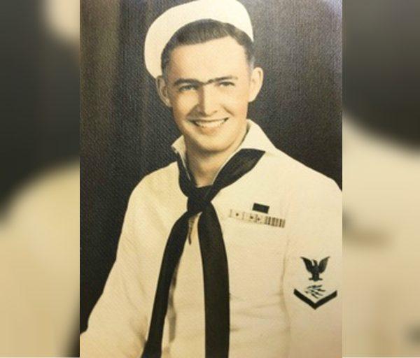 This photo provided by retired U.S. Navy Cmdr. Don Long shows Long in his Navy uniform in 1943. Long wasn't at Pearl Harbor when Japanese warplanes bombed Hawaii on Dec. 7, 1941. (Don Long via AP)