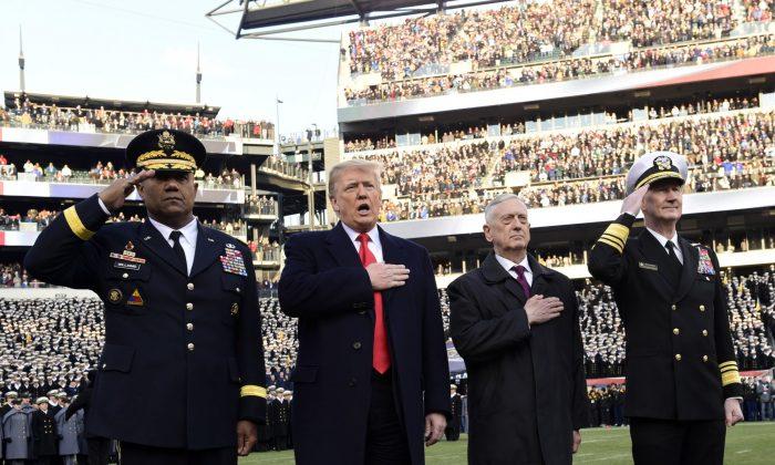 Army-Navy Game Features Stunning National Anthem Rendition