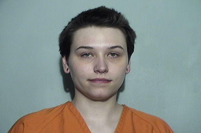 Elizabeth Lecron, 23, of Toledo, was arrested after allegedly buying black powder and screws that she thought would be used to make a pipe bomb. (Lucas County Corrections Center)