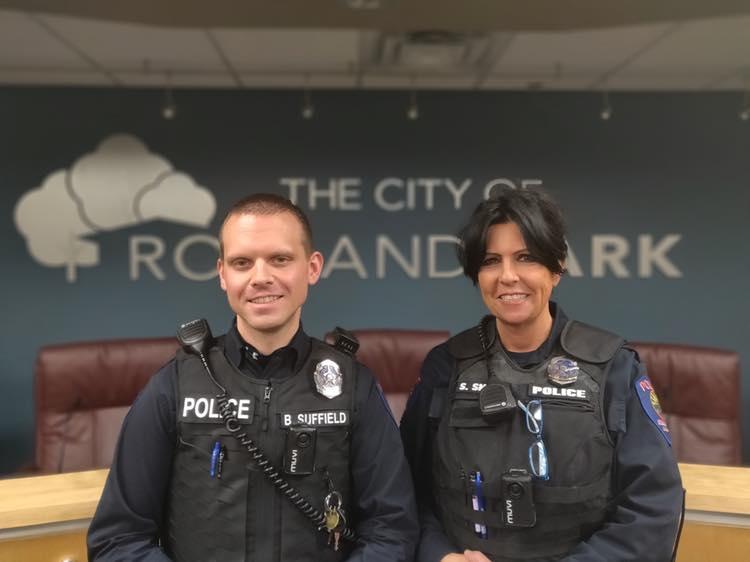 Roeland Park Police Department officers responded to a shoplifting call at Walmart on Dec. 6, 2018. Instead of arresting the juvenile who was trying to steal, they helped him buy the boots and told him to find a job, stay in school, and stay out of trouble. (Roeland Park Police Department)