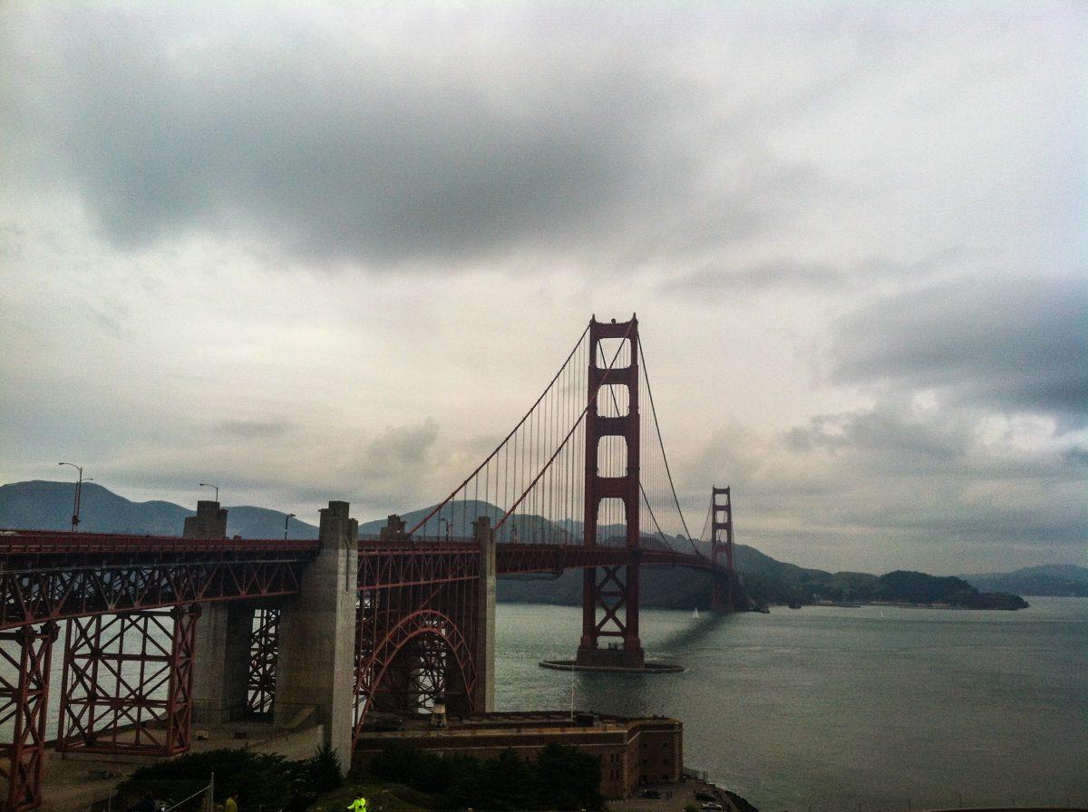 The Golden Gate Bridge in San Francisco, California on Dec. 15, 2012. (Charlotte Cuthbertson/Epoch Times)
