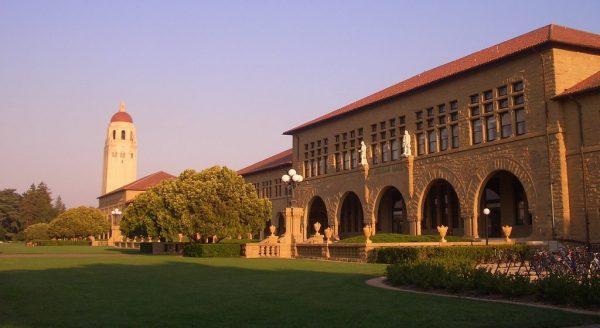 The Stanford University campus in Palo Alto, Calif.  (Pere Joan/Wikimedia Commons)