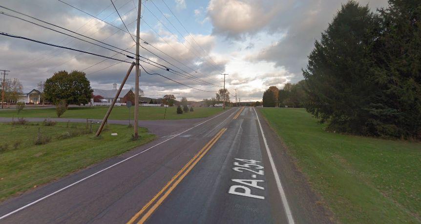 Silus Hunsinger, 5, was standing with a family member along Rohrsburg Road in Rohrsburg, Greenwood Township, when the incident took place on Dec. 12, 2018. (Google Street View)