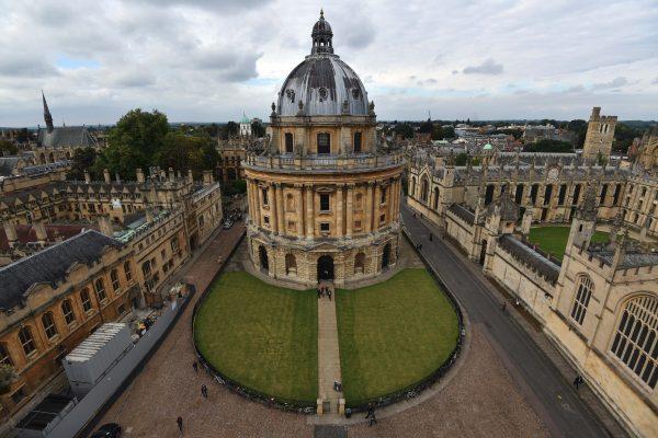 Oxford University in Oxford, United Kingdom, on Sept. 20, 2016. (Carl Court/Getty Images)