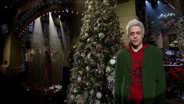 Pete Davidson on the December 15 episode of Saturday Night Live. (NBC/Broadway Video via CNN)