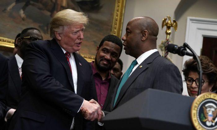 Trump Secured Support From Three Key Voter Demographics in New Hampshire: Tim Scott