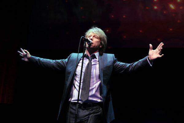 Jon Bon Jovi performs at DKMS' 4th Annual Gala in New York, April 29, 2010. (Bryan Bedder/Getty Images)
