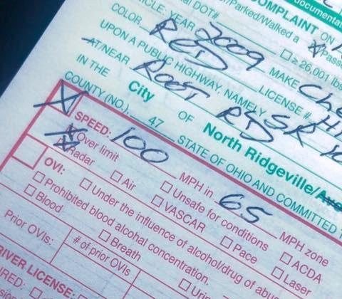 Police Officer Issues Plea to Speeding Drivers After Catching One Going 100 MPH