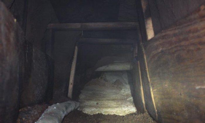 Tunnel Running From Mexico to United States Discovered by Border Control