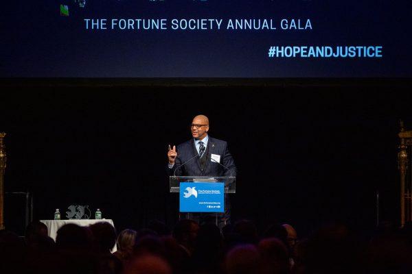 Stanley Richards at the The Fortune Society Gala 2018. (Courtesy of The Fortune Society)