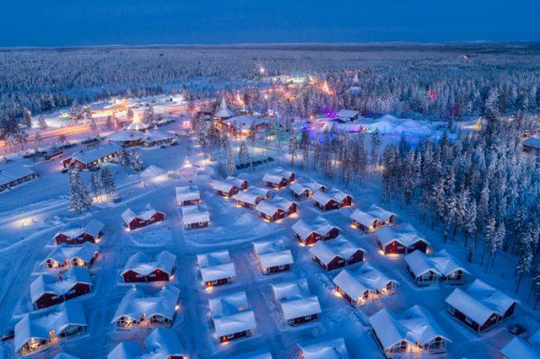 One of Santa’s villages in Finland. (Shutterstock)