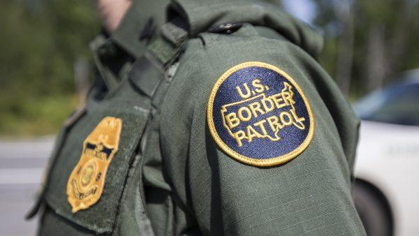 A patch on the uniform of a U.S. Border Patrol agent. (Scott Eisen/Getty Images)