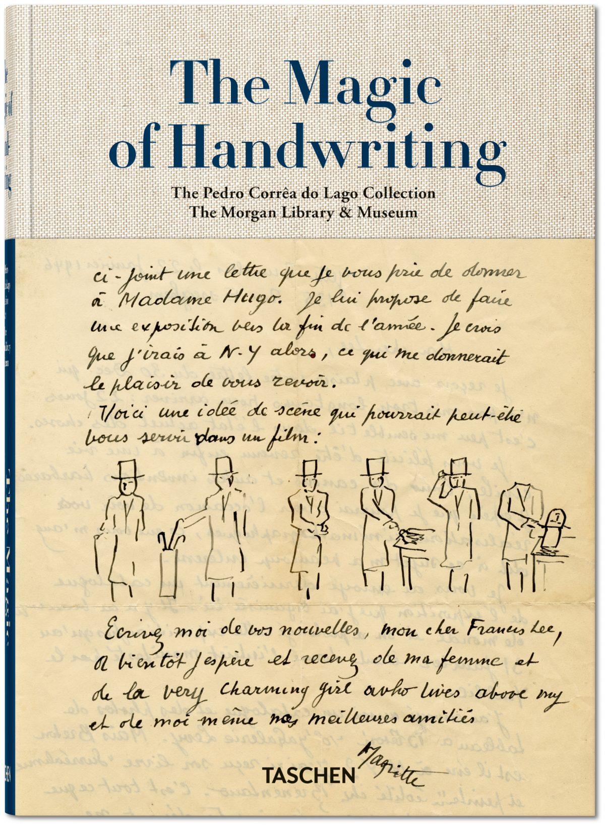 “The Magic of Handwriting: The Pedro Corrêa do Lago Collection." The Morgan Library & Museum. The clothbound cover. (Taschen)