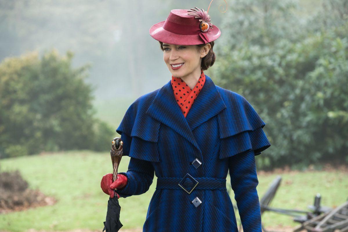 Emily Blunt is Mary Poppins in “Mary Poppins Returns.” (Disney)