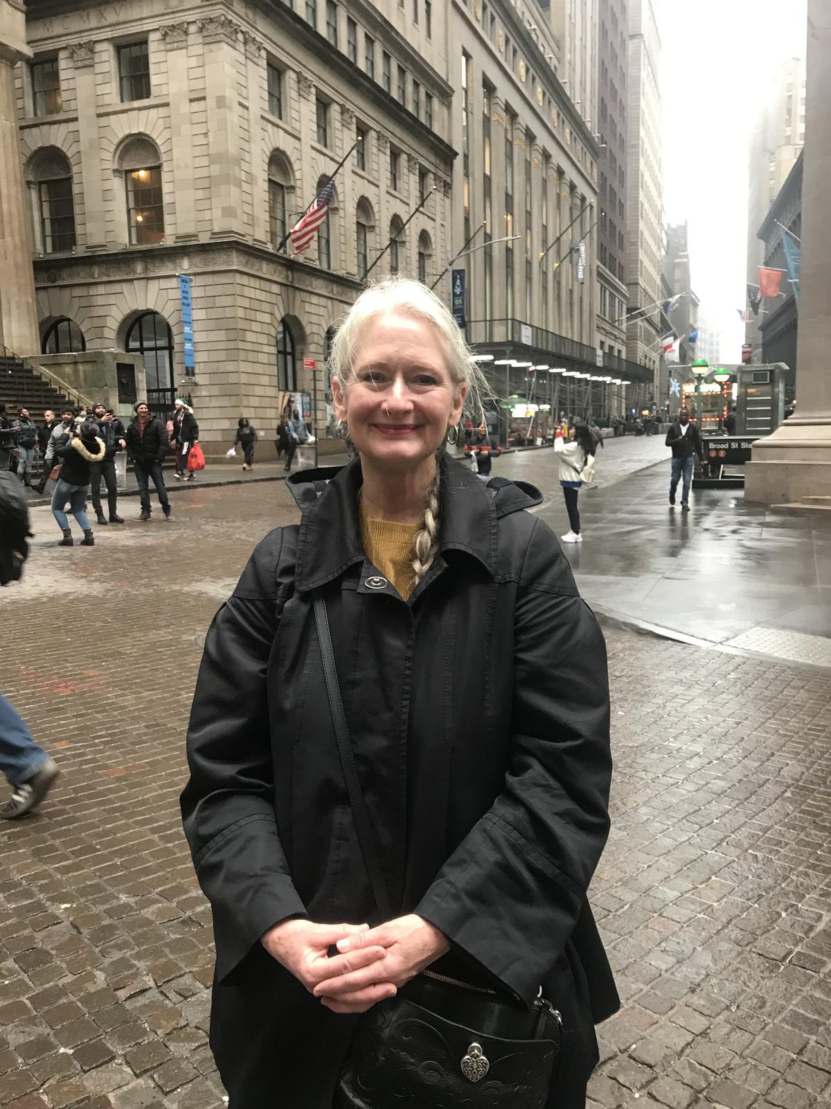 Phyllis Morgan in New York on Dec. 21, 2018. (Stuart Liess/The Epoch Times)