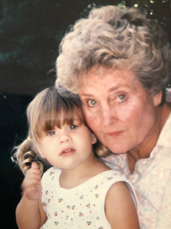 The author and her grandmother. (Courtesy of Caroline Chambers)