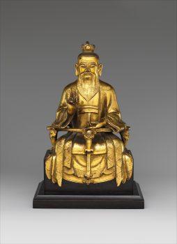 This ancient Daoist philosopher  <span style="font-weight: 400;">Laozi </span>authored the seminal Daoist text called the “Daodejing.” By Chen Yanqing, Ming Dynasty (1368–1644), dated 1438. Purchase, Friends of Asian Art Gifts, 1997. (The Metropolitan Museum of Art)