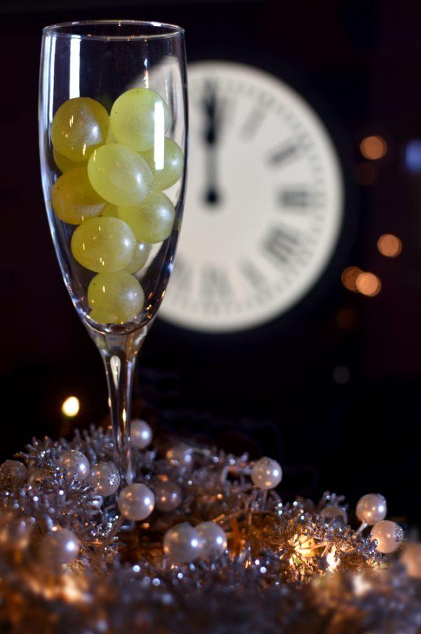 In Spain and throughout South America, popping 12 grapes at midnight ensures prosperity for the next 12 months.