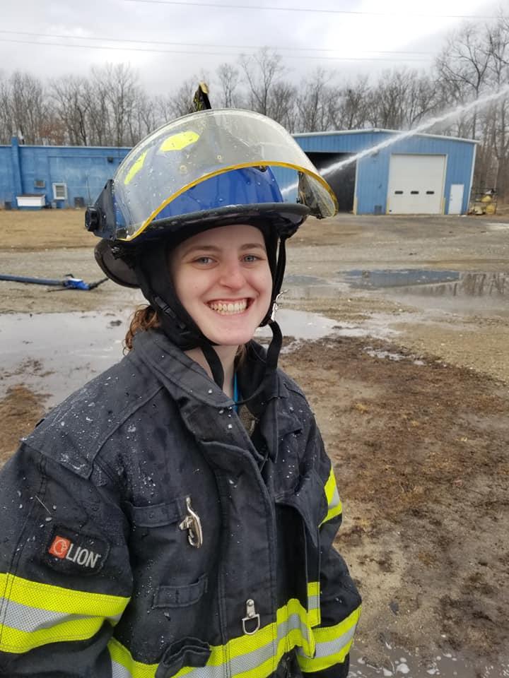 Natalie Dempsey, 21, a Mizpah Volunteer Fire Company firefighter, died on Dec. 25, 2018. (Mizpah Volunteer Fire Company)