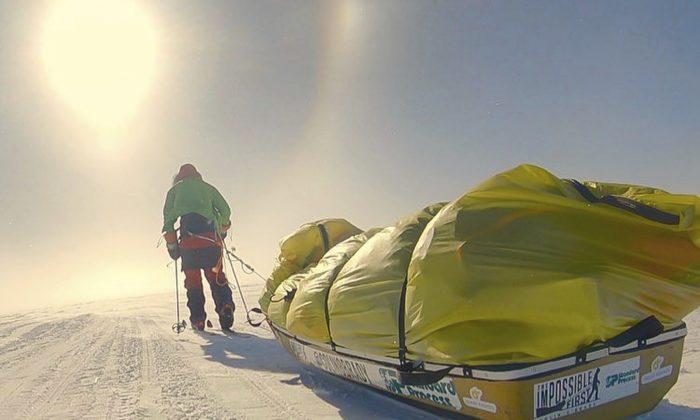 American Wins Race for First Unaided Solo Antarctica Crossing