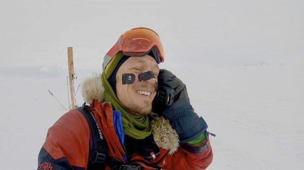 Colin O'Brady, in Antarctica on Dec. 26, 2018. (Colin O'Brady via AP)