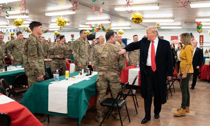 After False Reports on Trump’s Troop Visit, Media Pivot to Negative Coverage