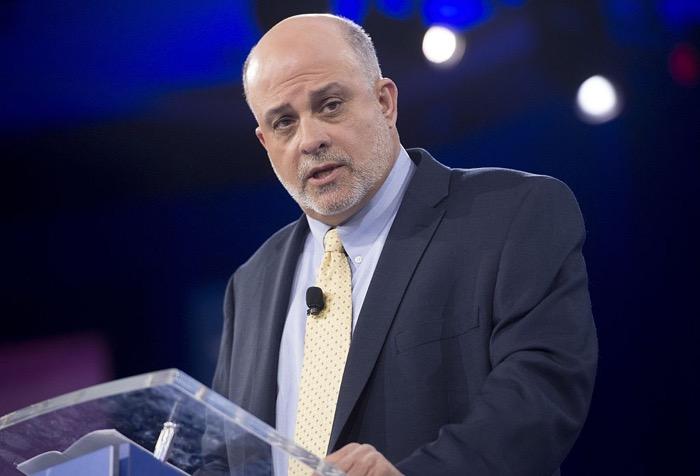 Conservative talk-show host Mark Levin speaks during the annual Conservative Political Action Conference (CPAC) 2016 at National Harbor in Oxon Hill, Maryland, March 4, 2016. (Saul Loeb/AFP/Getty Images)