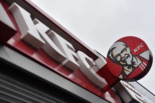 KFC store sign. (Ben Stansall/AFP/Getty Images)