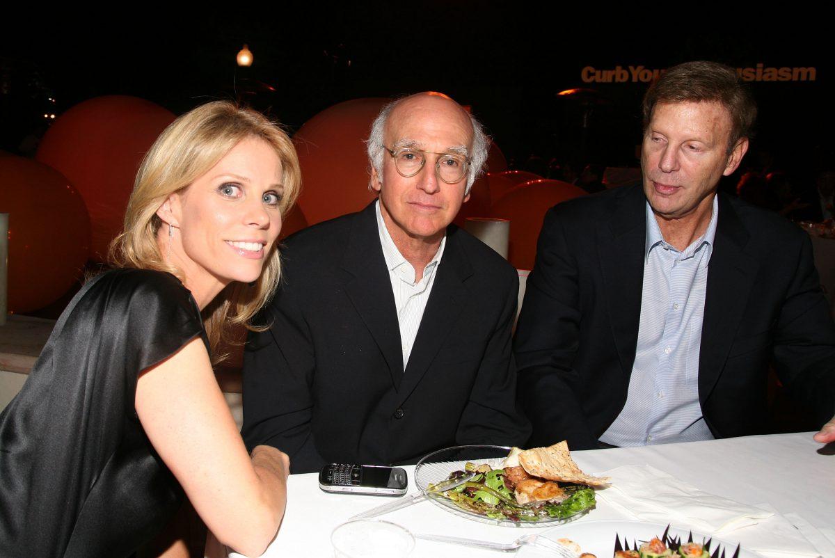 (From L to R) Actors Cheryl Hines, Larry David, and Bob Einstein attend the HBO's "Curb your entusiasm" season 7 after party in Los Angeles, Calif., on Sept. 15, 2009. (Valerie Macon/Getty Images)