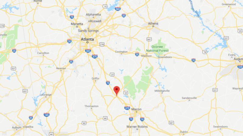 The Monroe County Sheriff’s Office filed charges against the 12-year-old. It’s not clear if the 12-year-old is a boy or a girl. A photo shows Forsyth, Georgia, where the alleged attack took place. (Google Maps)