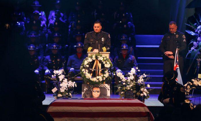 Videos of the Day: Slain Police Officer Called ‘American Hero’ at His Funeral