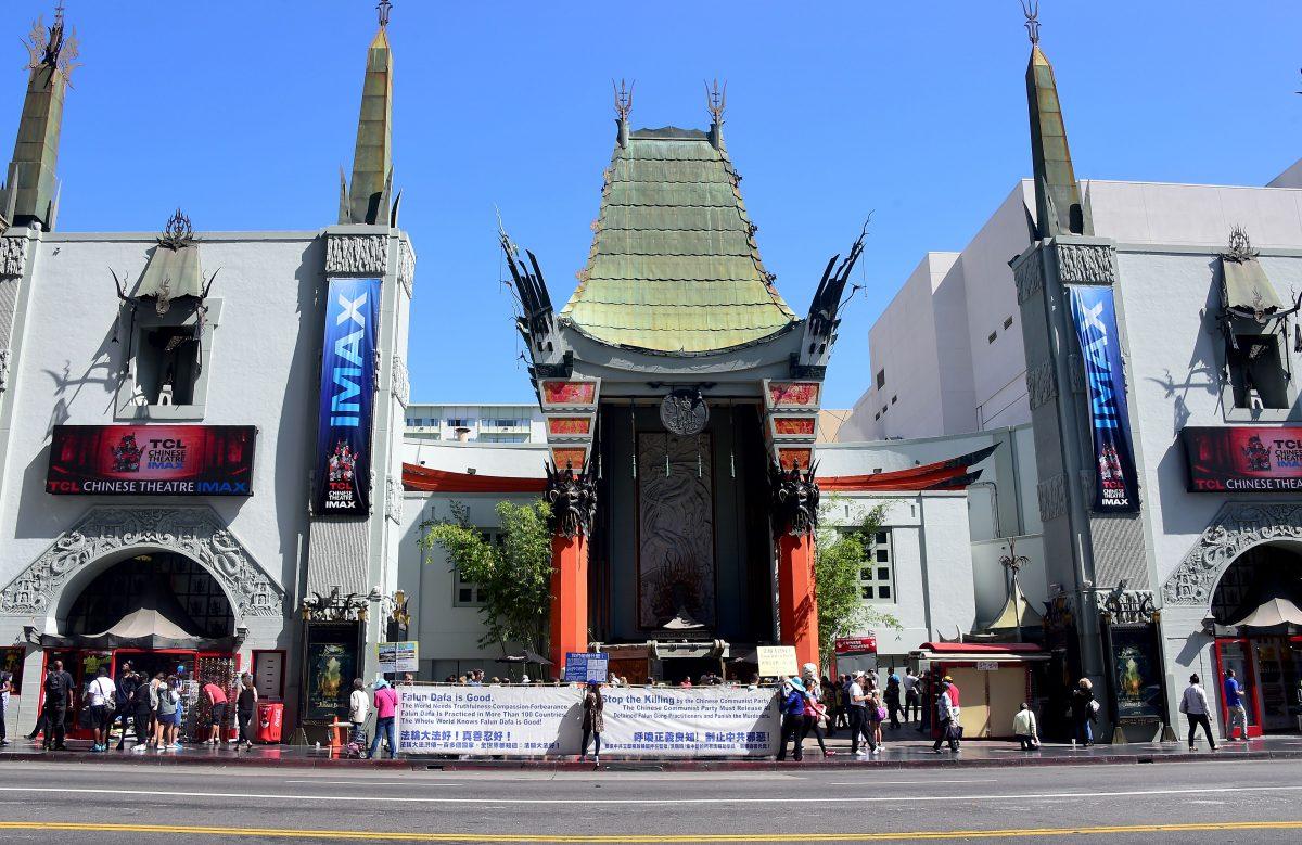 Hollywood Grauman's Chinese Theatre names TCL Chinese Theatre since the facility's naming rights were purchased by a Chinese company, TCL Electronics, in 2013. (Frederic J. Brown/AFP/Getty Images)