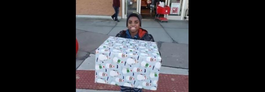 A Good Samaritan helped Gabe Wattley, 11, buy a coat for his mother from Target, contributing $60 after he said he only had $20. (Fox)