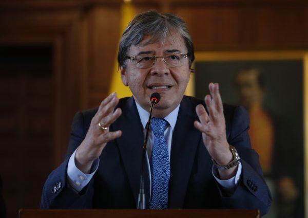 Colombian Foreign Minister Carlos Holmes in a file photo. (John Vizcaino/AFP/Getty Images)