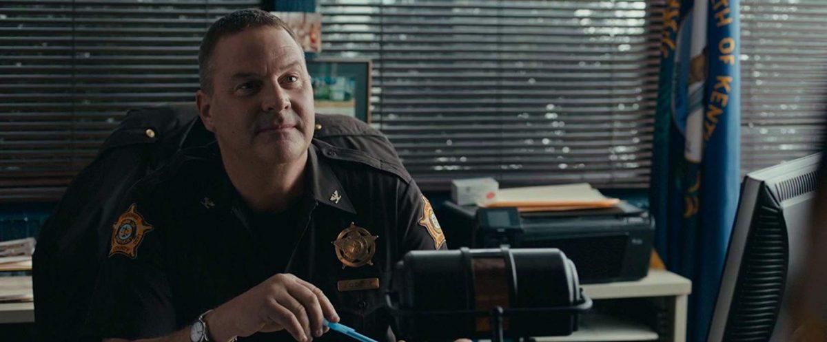 Sean O’Bryan as a Kentucky sheriff in "Rust Creek." (IFC Midnight)