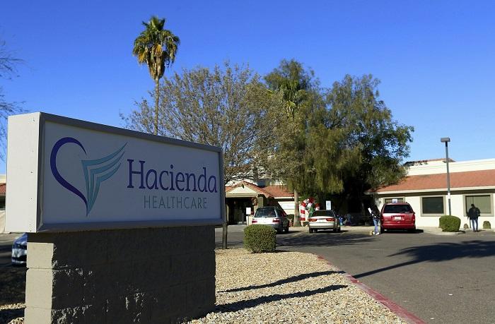 The revelation that a Phoenix woman in a vegetative state recently gave birth has prompted Hacienda HealthCare CEO Bill Timmons to resign, putting a spotlight on the safety of long-term care settings for patients who are severely disabled or incapacitated. Hacienda HealthCare in Phoenix. on Jan. 4, 2019,<br/>(Ross D. Franklin/AP Photo)