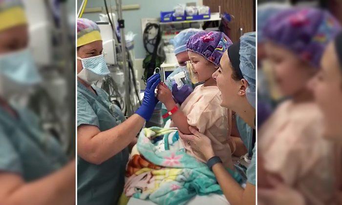 Nurses Sing Frozen’s ‘Let It Go’ in Operation Room to Calm a Cancer-Stricken Girl