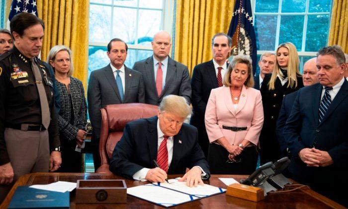 Videos of the Day: Trump Signs Trafficking Victims Protection Reauthorization Act