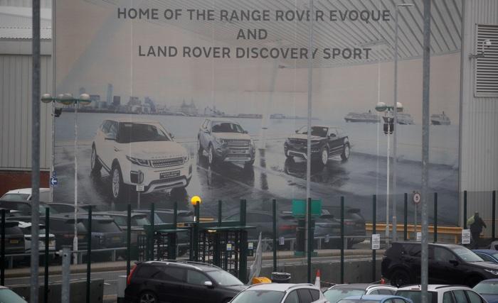 Jaguar Landrover's Halewood Plant in Liverpool, Britain on Jan. 10, 2019. (Phil Noble/Reuters)