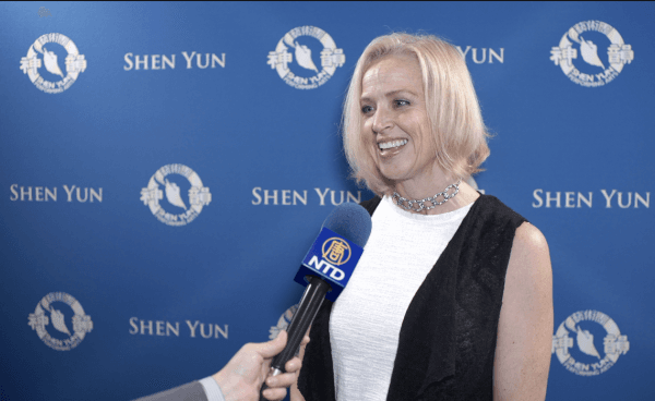 Tricia Houston, a business owner in real estate and fitness, enjoyed watching Shen Yun Performing Arts at the Sacramento Community Center Theater on Jan. 10, 2019 in Sacramento, California. (NTD Television)