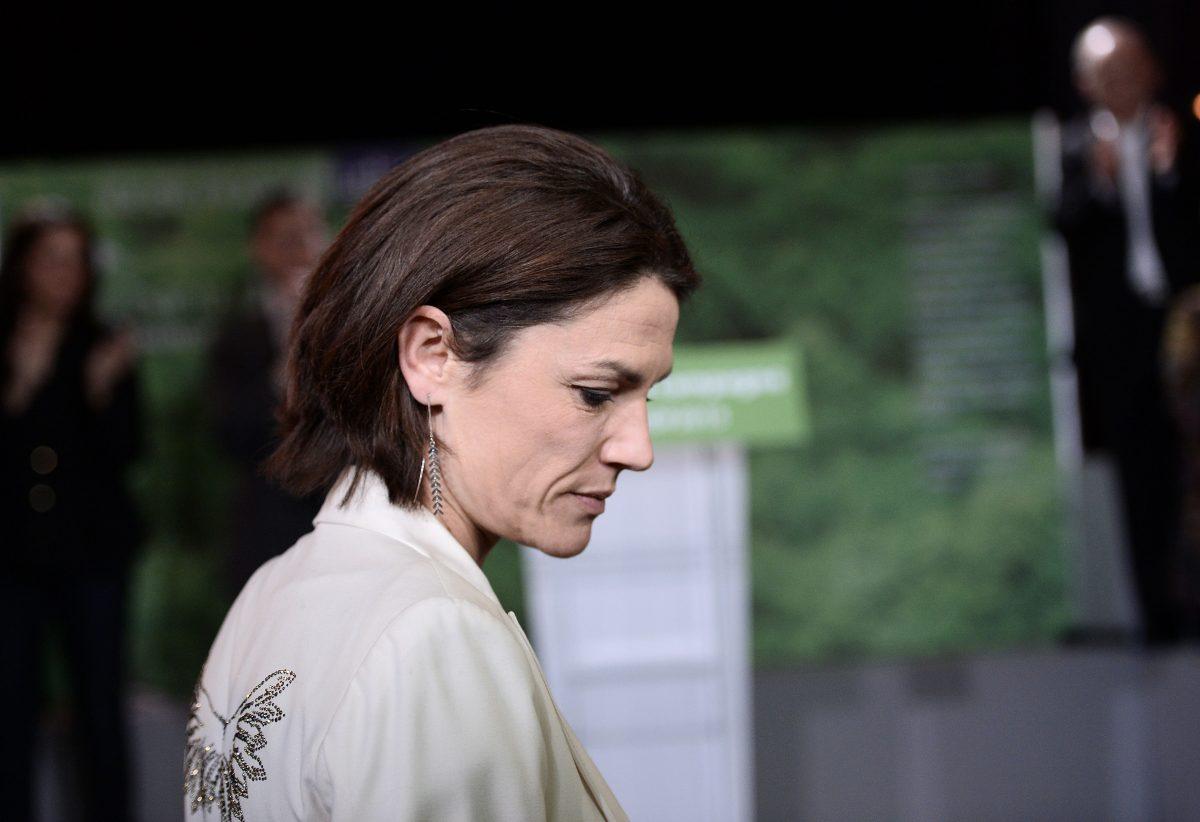 French ex-minister Chantal Jouanno in Paris on April 7, 2015. (Stephane de Sakutin/AFP/Getty Images)