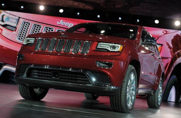 Fiat Chrysler Automobiles will recall Jeep Grand Cherokee (pictured) and Dodge Ram 1500 diesel models that use a "defeat device" to cheat emissions tests. (Stan Honda/AFP/Getty Images)