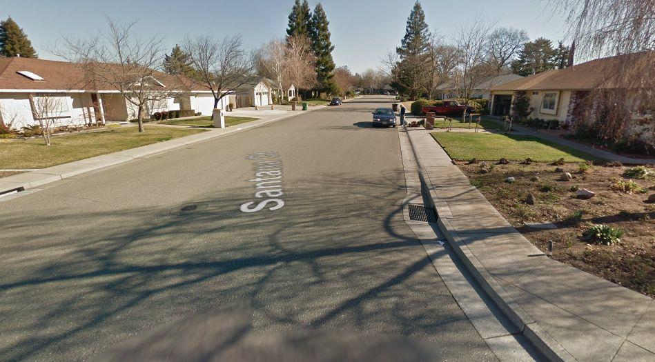 Chico Police Chief Michael O’Brien got a 911 call from inside the home in the 1100 block of Santana Court, pictured above. (Google Street View)