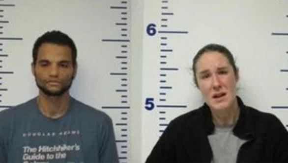 Justin Lastra (L), and Michelle King. (Guthrie Police Department)
