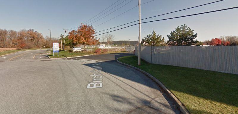 A Google Street View image shows Birch Creek Road in Logan Township (Google Street View)