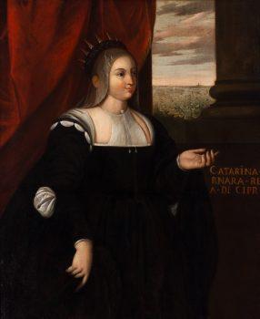 “Caterina Cornaro Queen of Cyprus,” Unknown artist. Oil on canvas.(University of Sydney Art Collection)