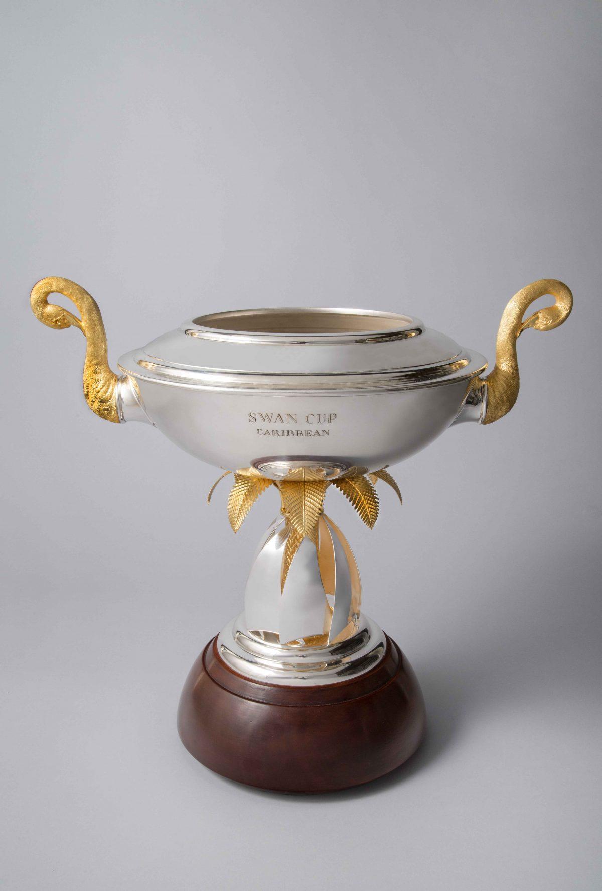 The Swan cup, inspired by Aspreys of London. (Lorenzo Michelini/Argentiere Pagliai)