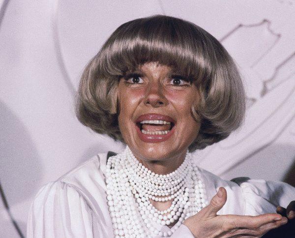 Actress Carol Channing at the Grammy Awards in Los Angeles. Channing, whose career spanned decades on Broadway and on television has died at age 97. (Doug Pizac/AP Photo, File)